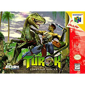 Turok Dinosaur Hunter (német, komplett) - Nintendo 64 Játékok