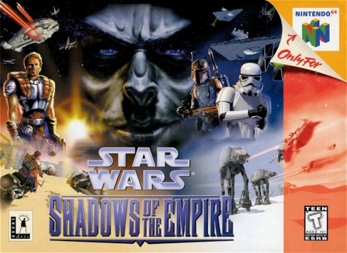 Star Wars Shadows of the Empire (német, komplett) - Nintendo 64 Játékok