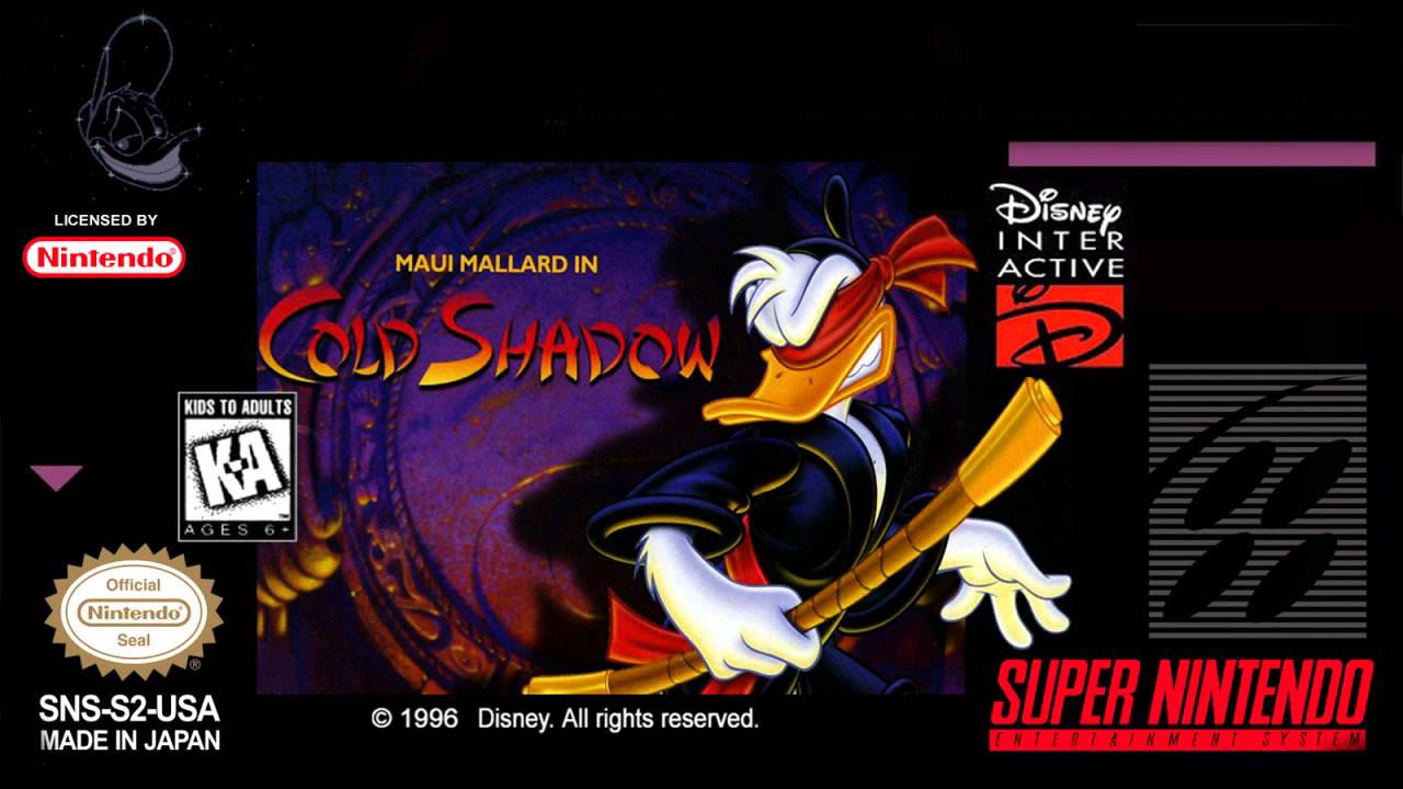 Donald Duck Maui Mallard In Cold Shadow (Csak a kazetta) - Super Nintendo Entertainment System Játékok