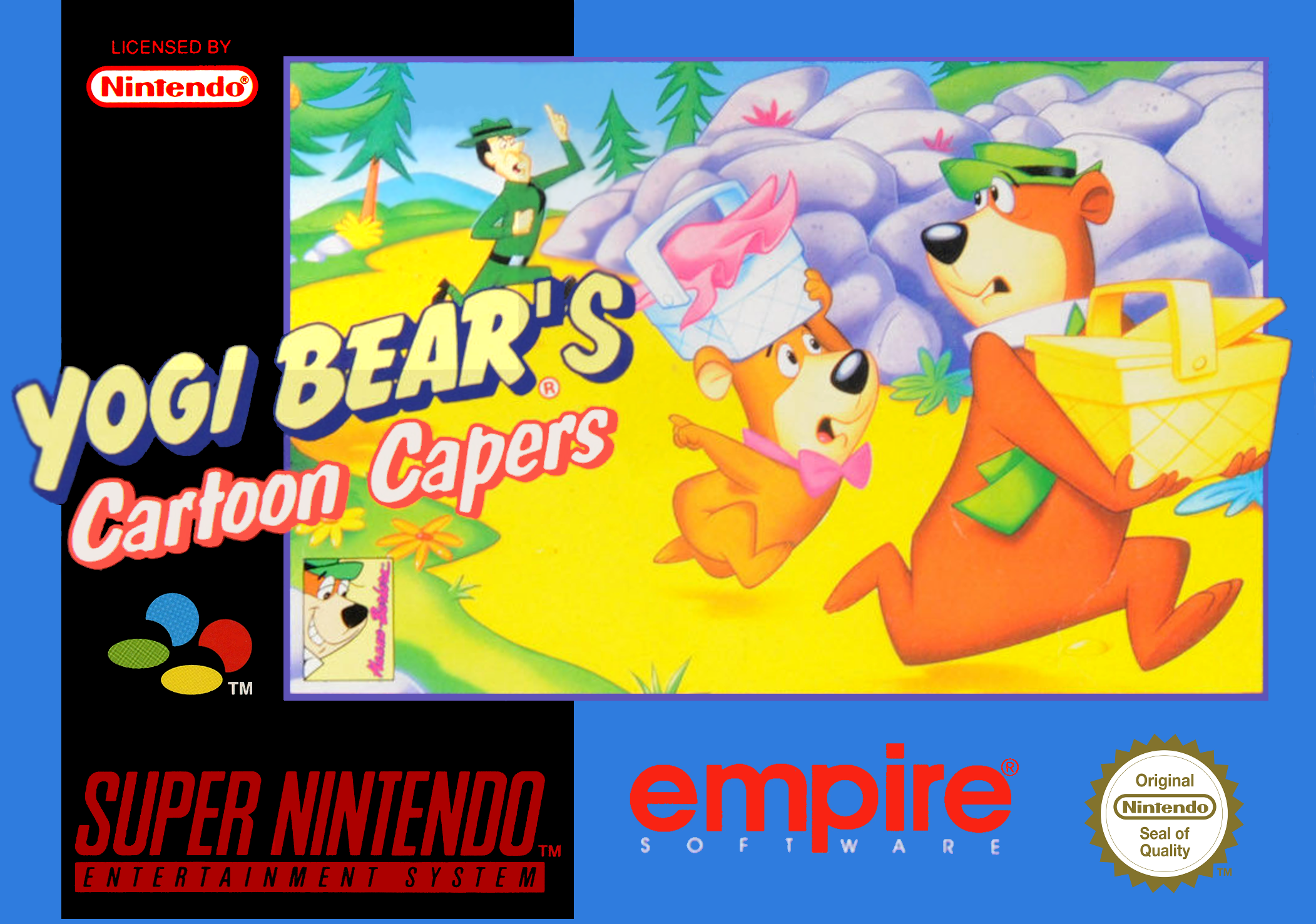 Yogi Bears Cartoon Capers (Csak a kazetta) - Super Nintendo Entertainment System Játékok
