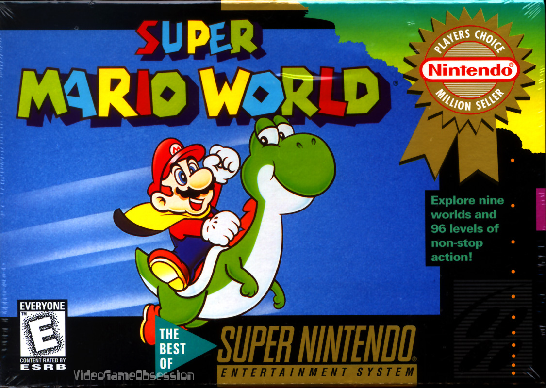 Super Mario World (Csak a kazetta) - Super Nintendo Entertainment System Játékok
