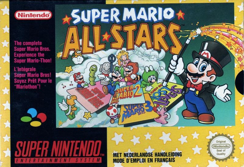 Super Mario All Stars (Csak a kazetta) - Super Nintendo Entertainment System Játékok