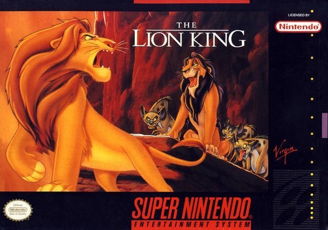 The Lion King (Csak a kazetta, Német) - Super Nintendo Entertainment System Játékok