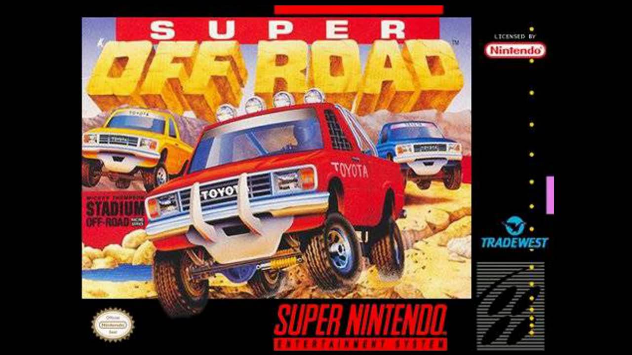 Super Off Road (Csak a kazetta) - Super Nintendo Entertainment System Játékok