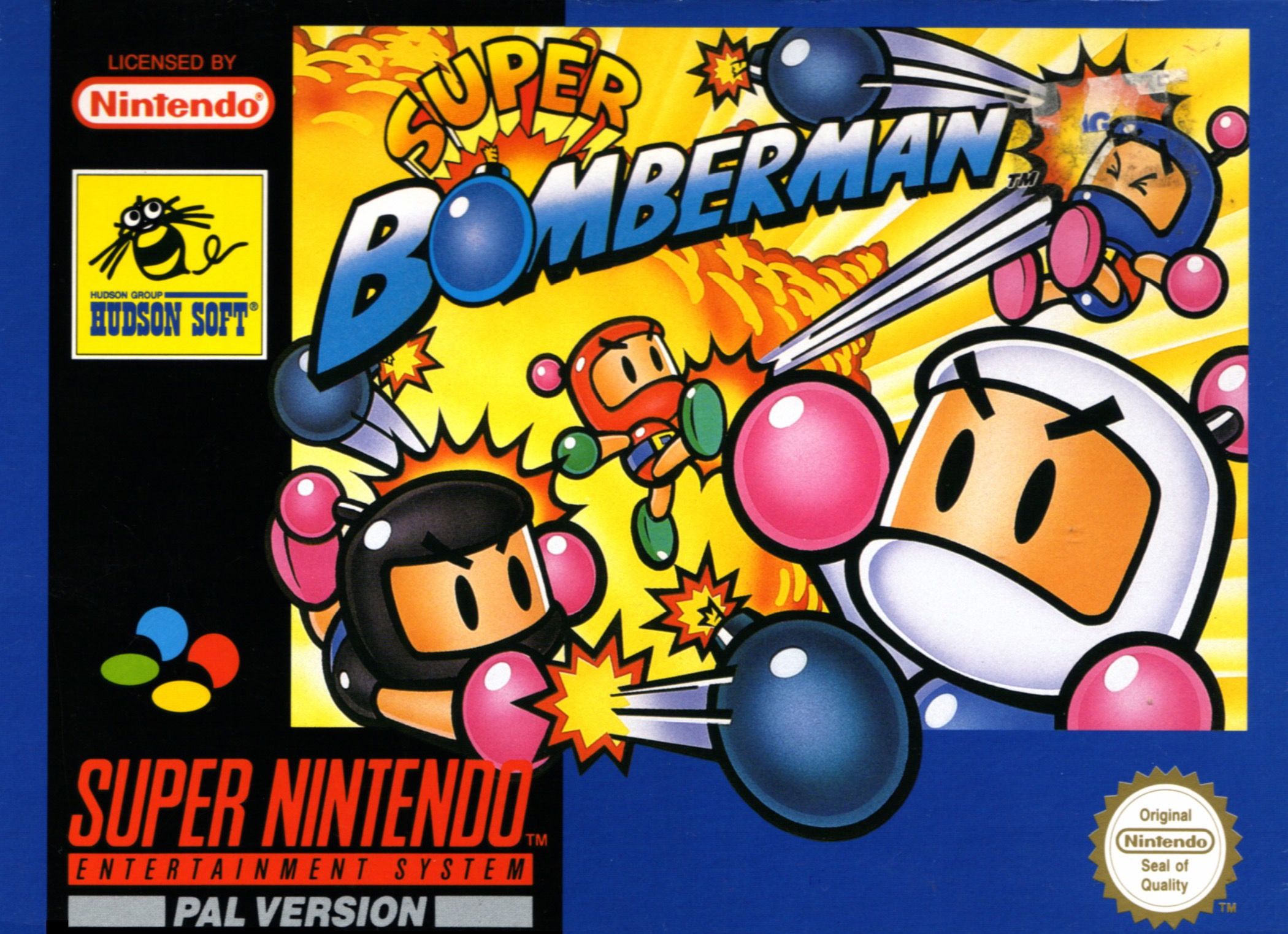 Super Bomberman (Csak a kazetta) - Super Nintendo Entertainment System Játékok
