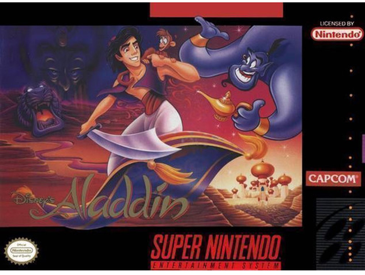 Disneys Aladdin (Csak a kazetta) - Super Nintendo Entertainment System Játékok