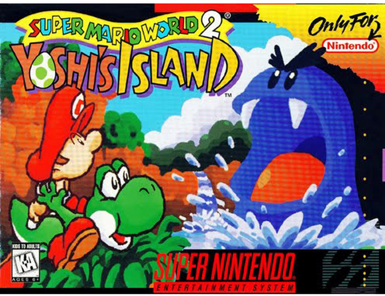 Super Mario World 2 Yoshis Island (Csak a kazetta)