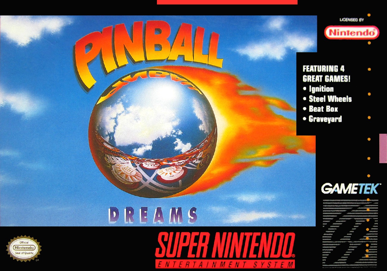Pinball Dreams (Csak a kazetta) - Super Nintendo Entertainment System Játékok