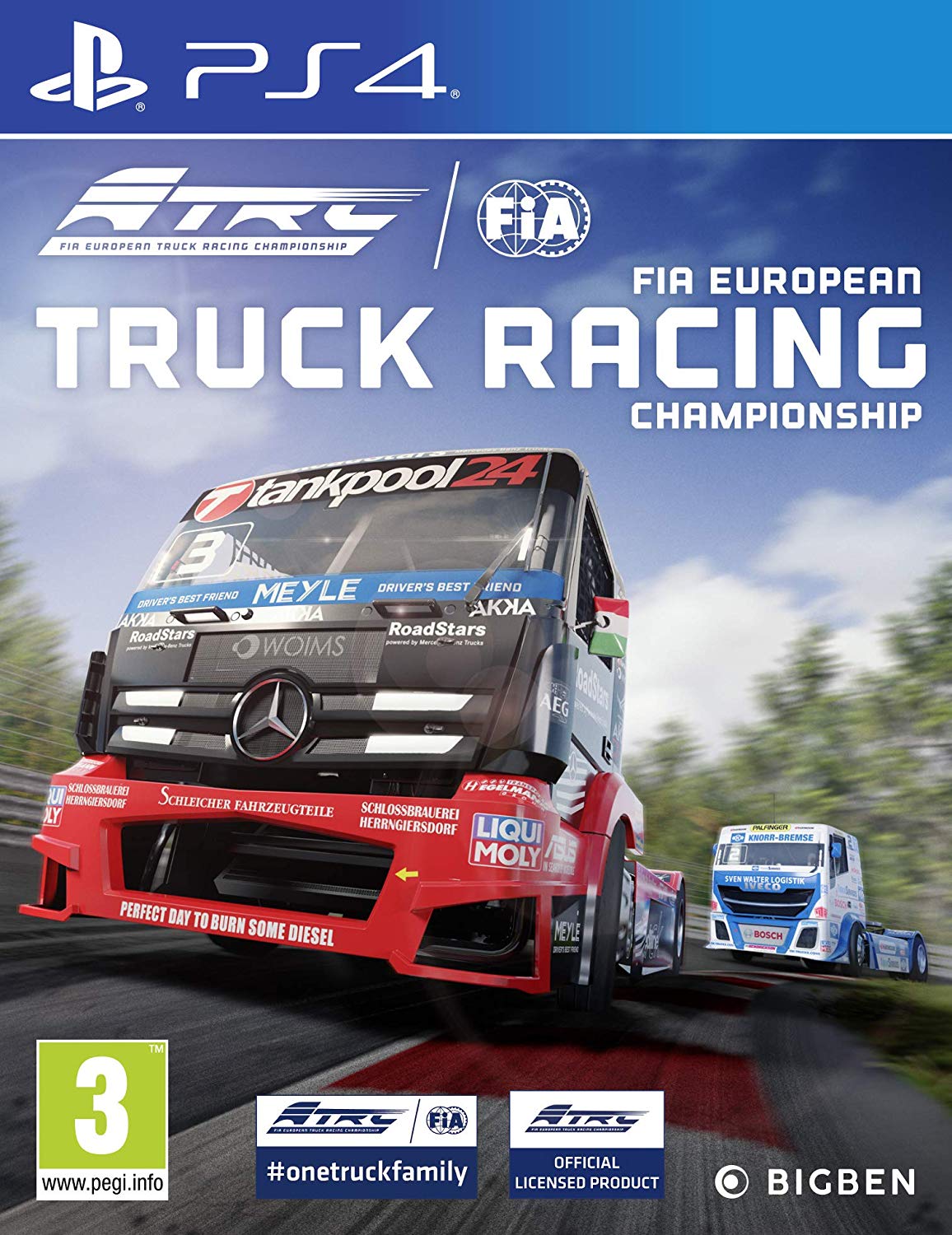 FIA European Truck Racing Championship - PlayStation 4 Játékok