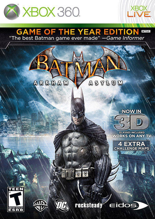 Batman - Arkham Asylum Game of the Year Edition - Xbox 360 Játékok