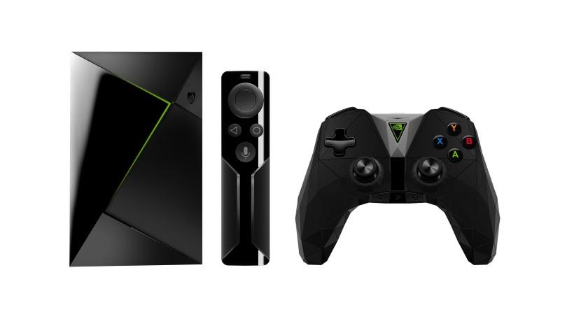 NVIDIA Shield (2017) + vertical stand (garancia 2021.03.15-ig)
