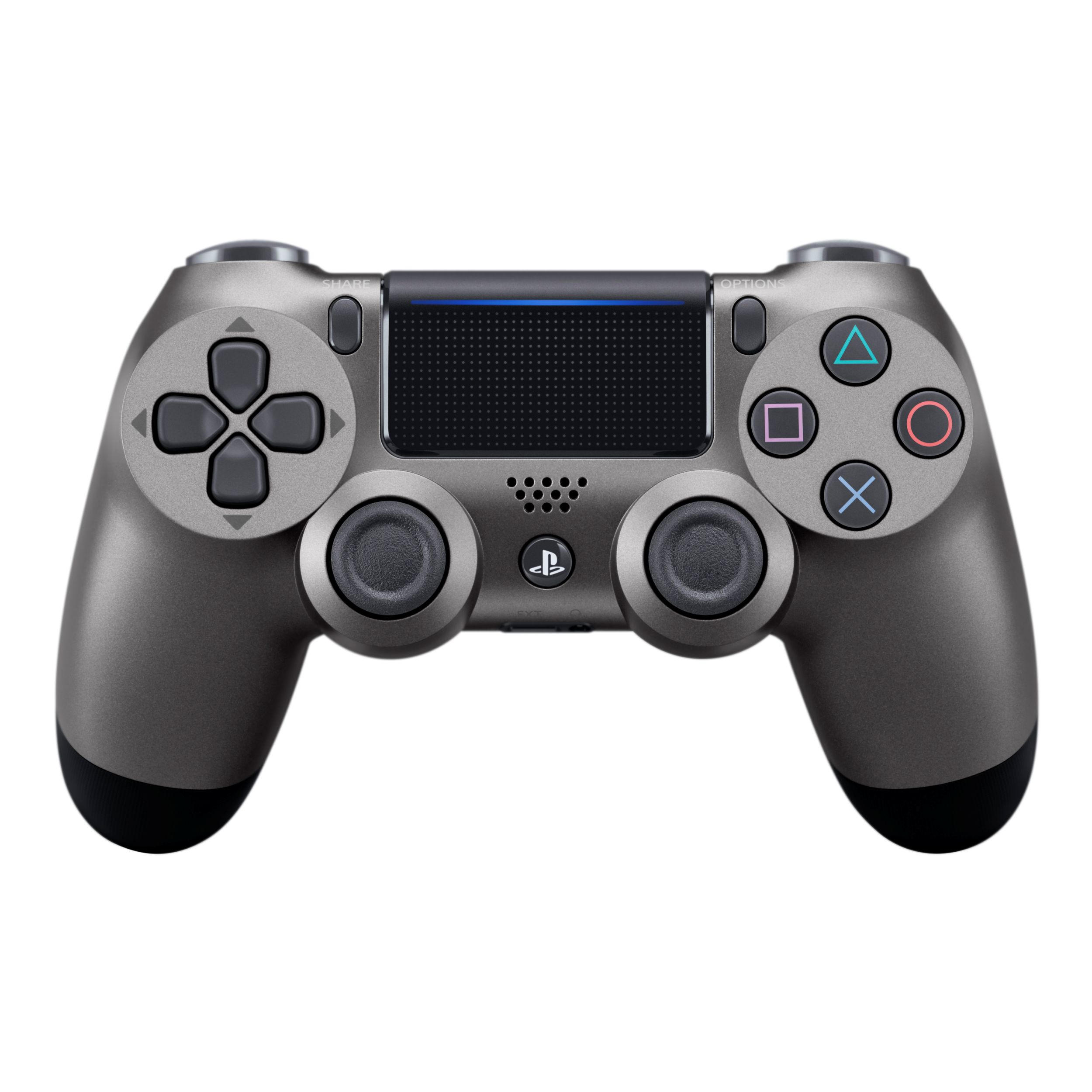 DualShock 4 V2 Wireless Controller Steel Black - PlayStation 4 Kontrollerek