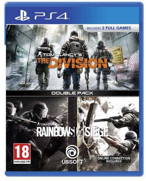 Ubisoft Double Pack: Tom Clancys Rainbow Six Siege + The Division - PlayStation 4 Játékok