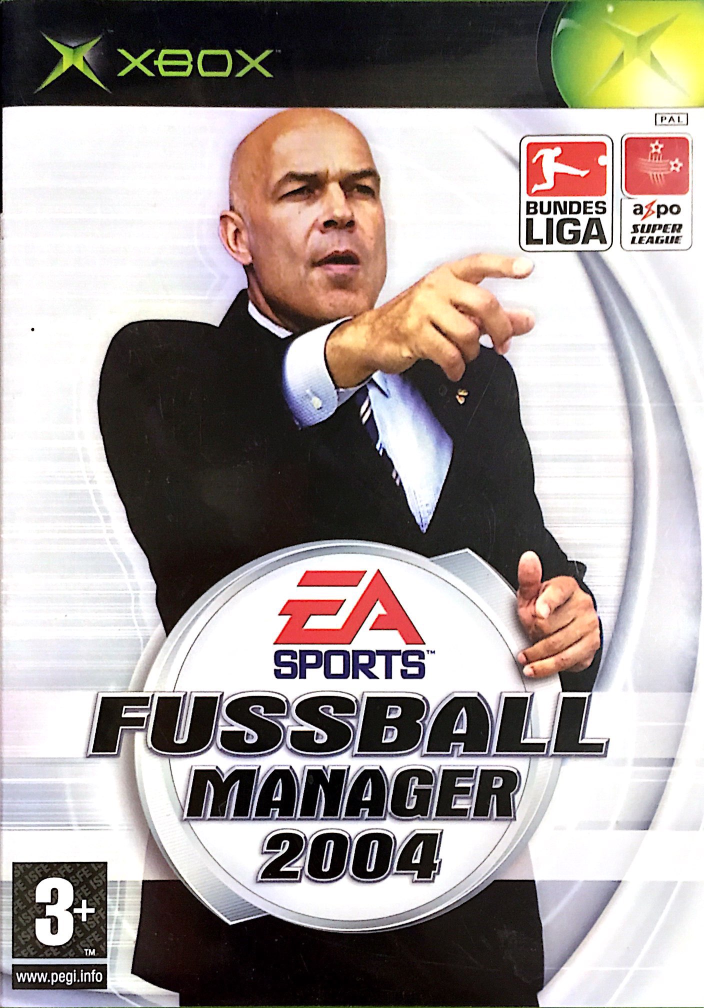 Total Club Manager 2004 / Fussball Manager 2004 (német) - Xbox Classic Játékok