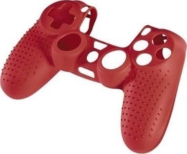 Hama DualShock 4 Grip Protective Cover (Piros) - 054489 - PlayStation 4 Kiegészítők