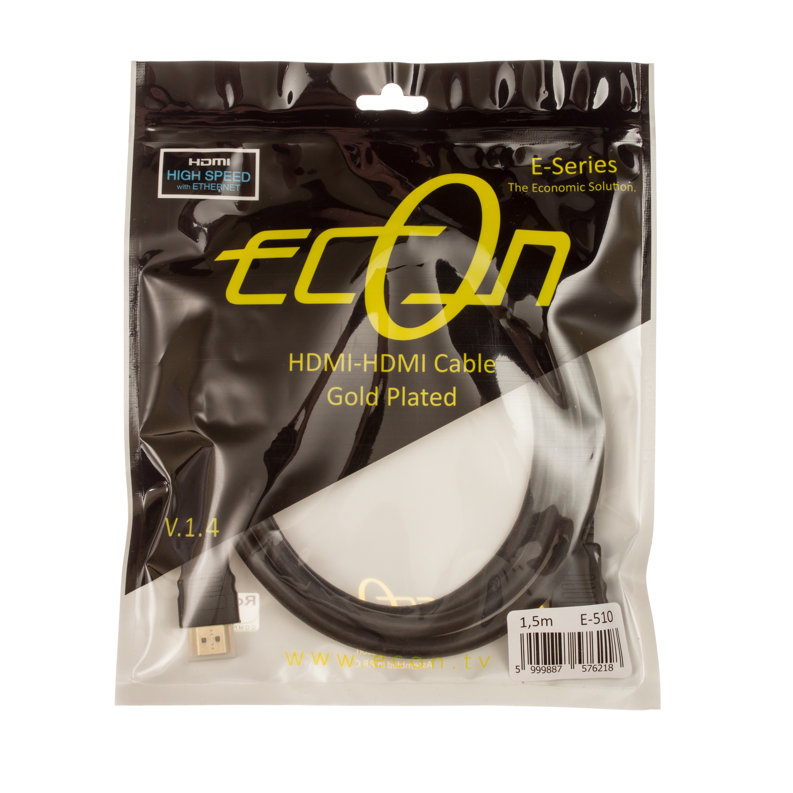 ECON E-Series HDMI kábel (1,5m) - PlayStation 4 Kiegészítők