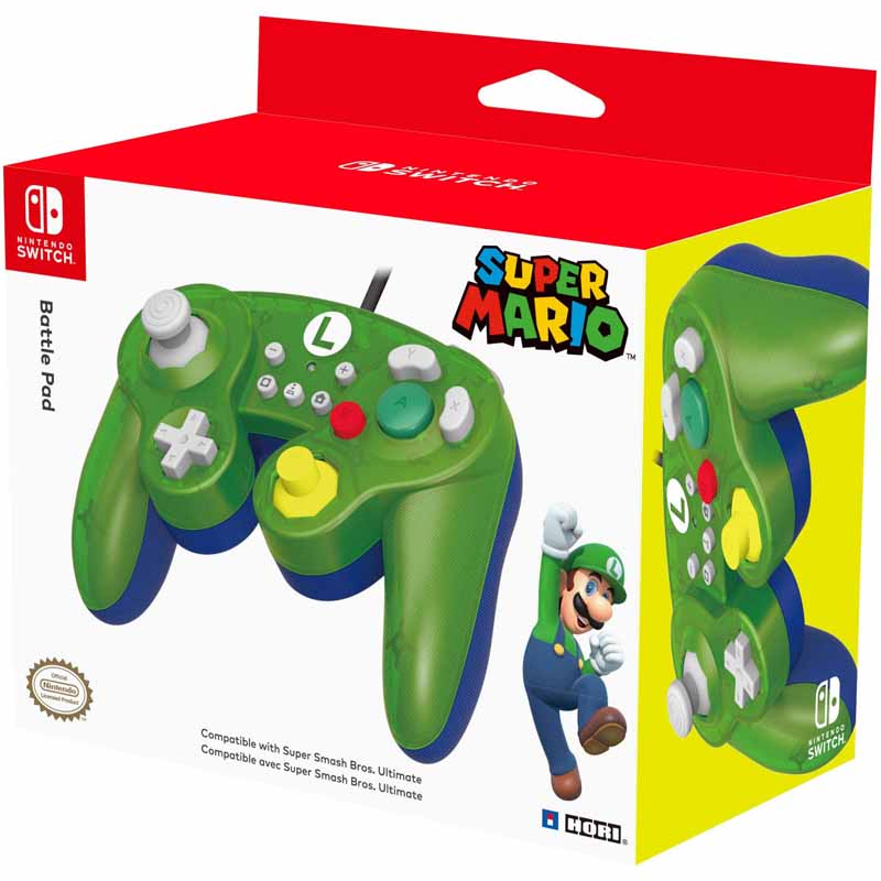 HORI GameCube Style BattlePad Luigi
