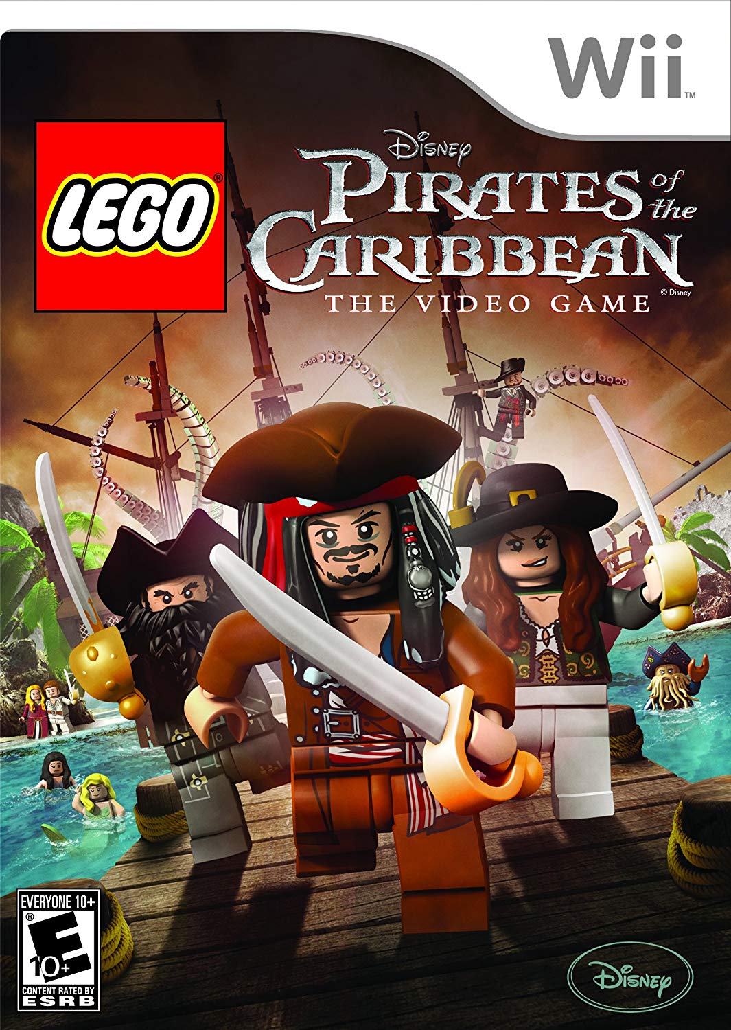 Lego Pirates of the Caribbean the Video Game - Nintendo Wii Játékok