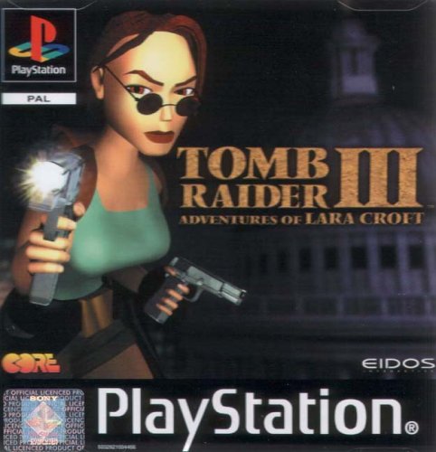 Tomb Raider III Adventures of Lara Croft (német, elülső borító nélkül)