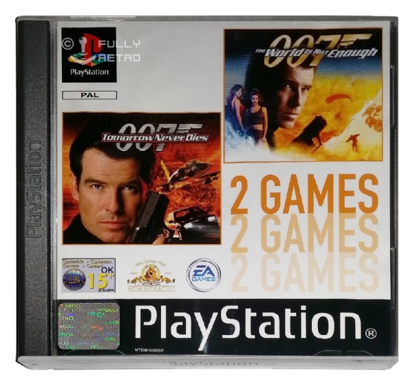 007 Tomorrow Never Dies + 007 The World is Not Enough