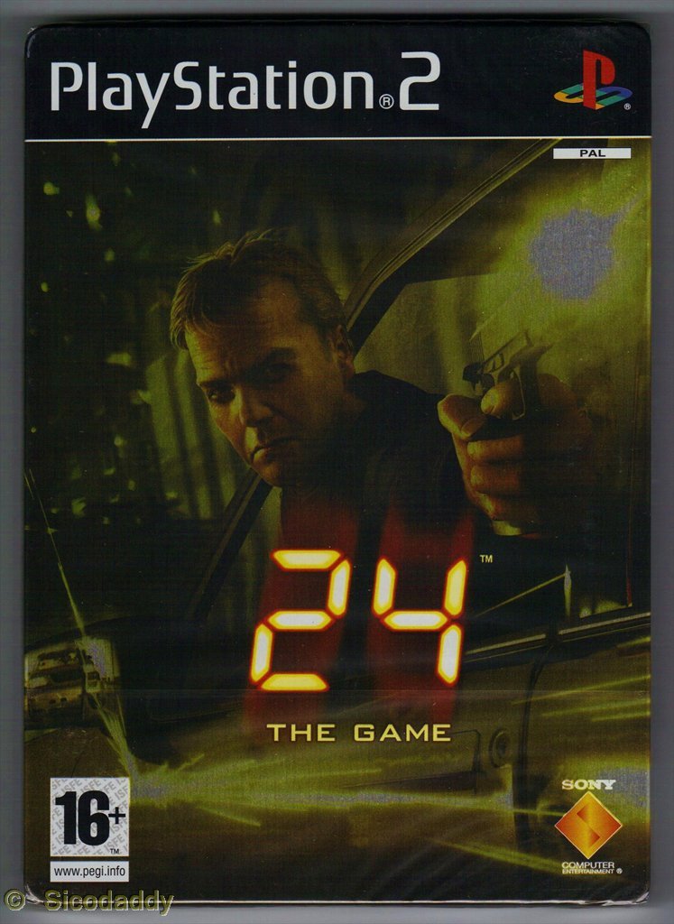 24 The Game Steelbook Edition - PlayStation 2 Játékok
