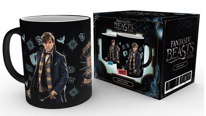 Fantastic Beasts Newton Scamader Hőre Változó Bögre