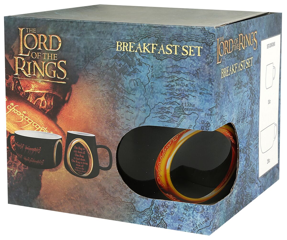 Lord of the Rings One Ring Reggelizőkészlet - Ajándéktárgyak Bögre