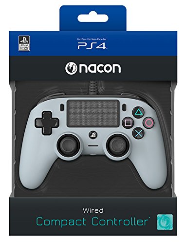 NACON Wired Compact Controller (Szürke) - PlayStation 4 Kontrollerek