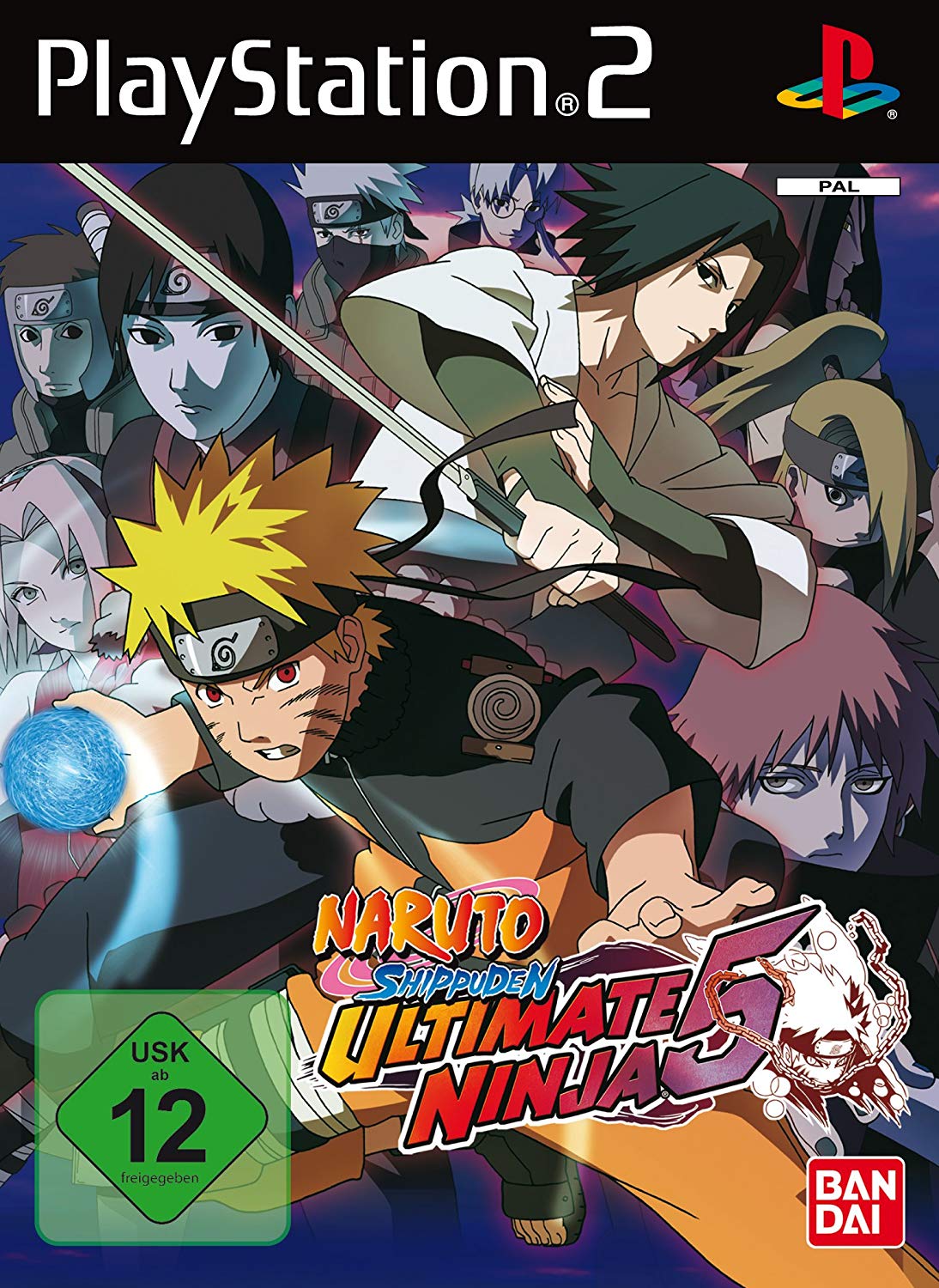 Naruto Shippuden Ultimate Ninja 5 (német) - PlayStation 2 Játékok