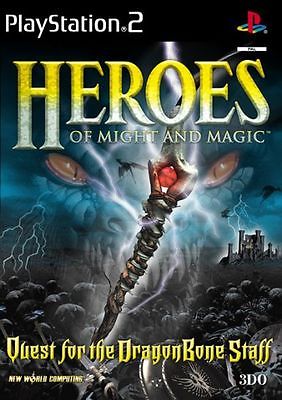 Heroes of Might and Magic Quest for the Dragonbone Staff - PlayStation 2 Játékok