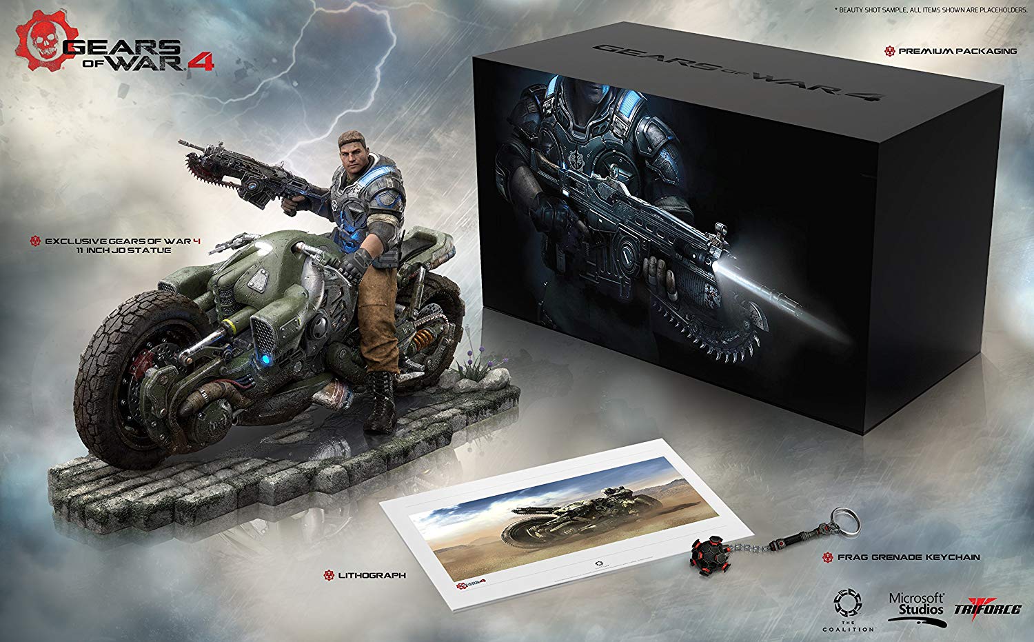Gears of War 4 Collectors Edition (játék nélkül) - Figurák Special Edition