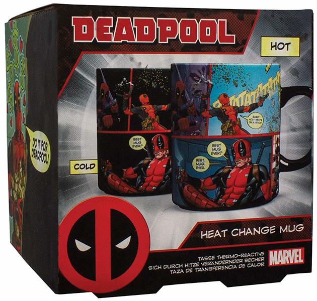 Deadpool Hőre Változó Bögre - Ajándéktárgyak Bögre
