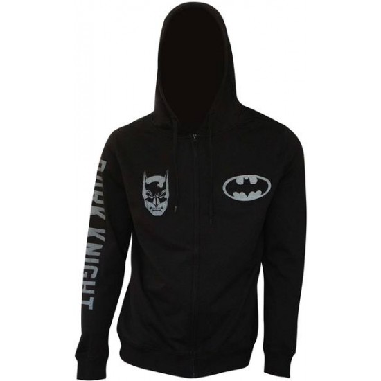 Batman Cipzáras Pulóver (XL)