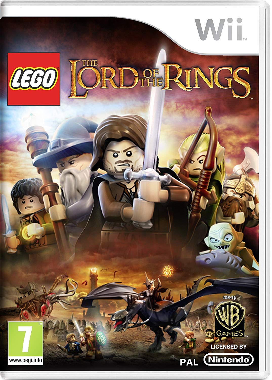 Lego The Lord of the Rings - Nintendo Wii Játékok