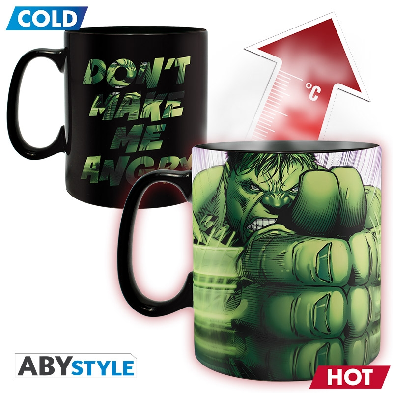 Marvel Hulk Magic Mug Hőre Változó Bögre