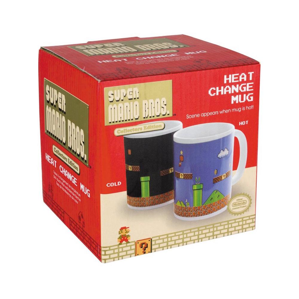 Super Mario Bros Collectors Edition Hőre Változó Bögre