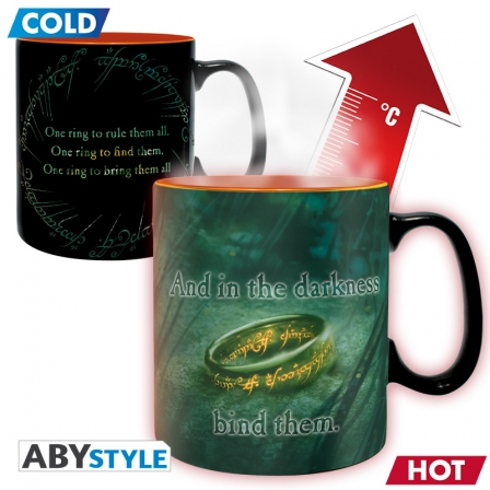 The Lord of the Rings Magic Mug Hőre Változó Bögre - Ajándéktárgyak Bögre