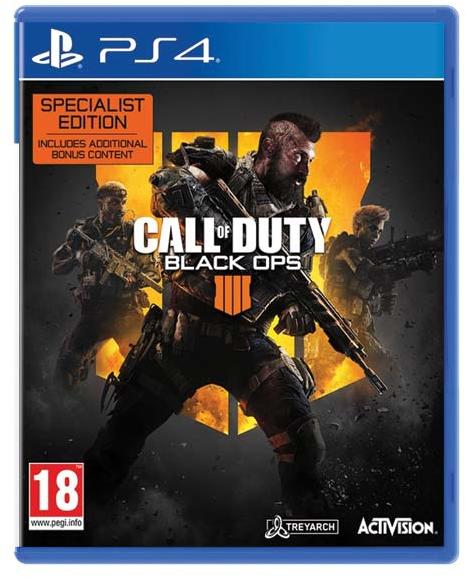 Call of Duty Black Ops 4 Specialist Edition - PlayStation 4 Játékok