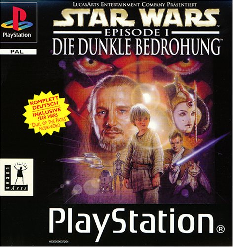 Star Wars Episode 1 The Phantom Menace (német) - PlayStation 1 Játékok