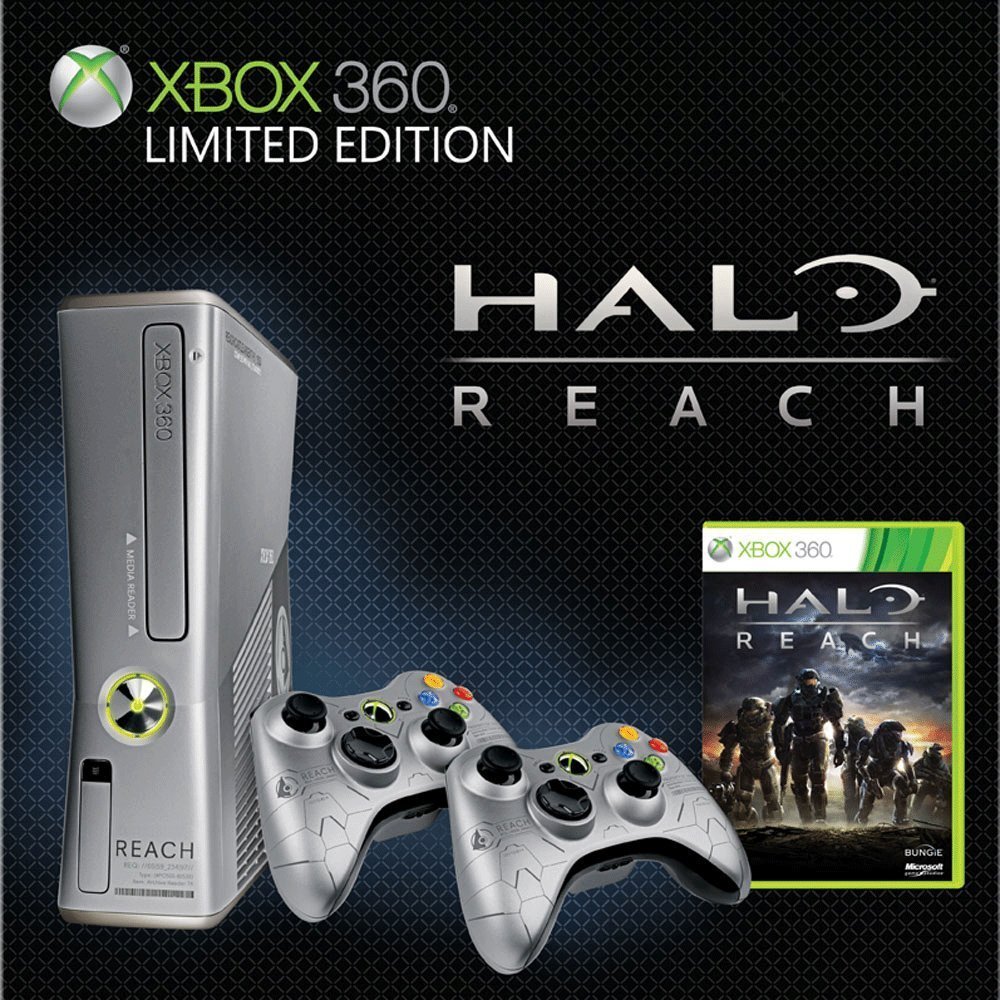 Xbox 360 Slim 250GB Halo Reach Limited Edition Bundle