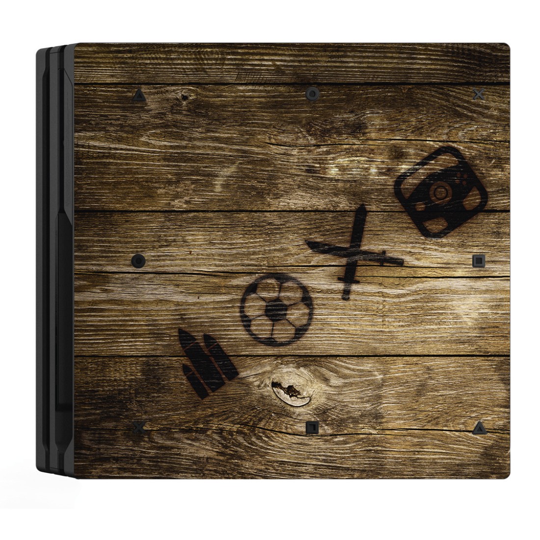 Hama Wood Design Skin for PlayStation 4 Pro (054465) - PlayStation 4 Kiegészítők
