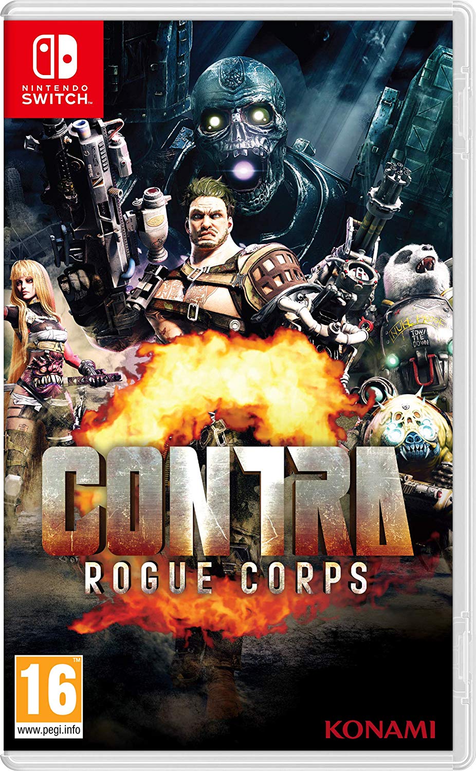 Contra Rogue Corps - Nintendo Switch Játékok