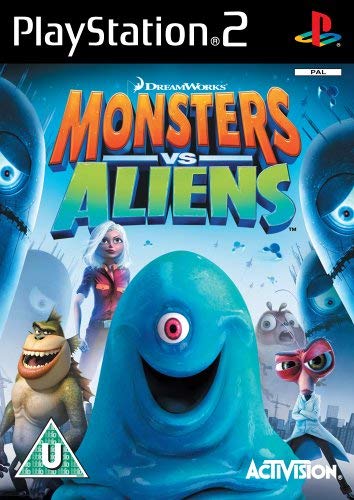 Monster VS Aliens (Német) - PlayStation 2 Játékok