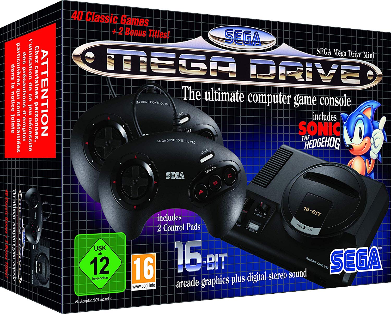 SEGA Mega Drive Mini (doboz nélkül)