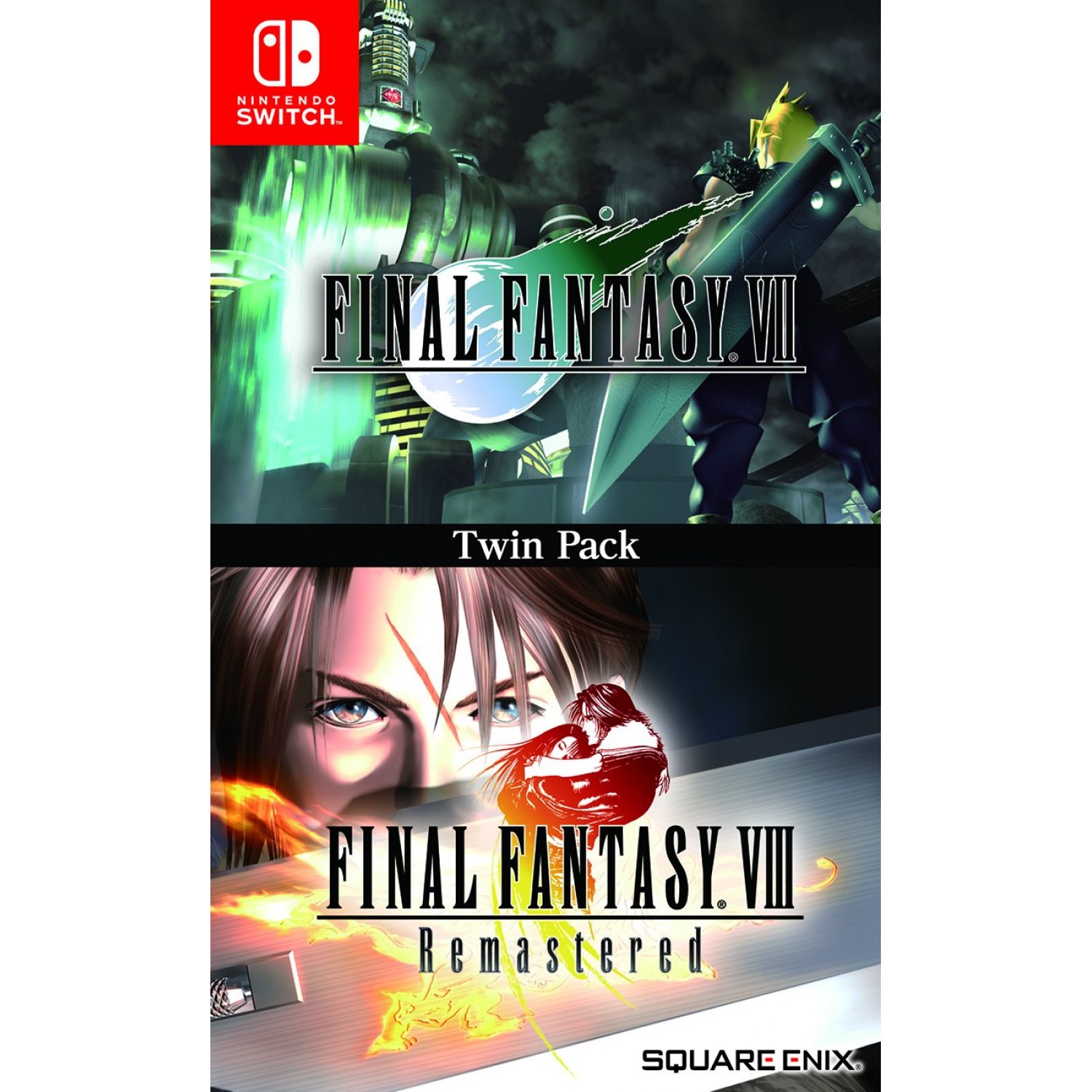 Final Fantasy VII + Final Fantasy VIII Remastered Twin Pack (angol felirattal) - Nintendo Switch Játékok