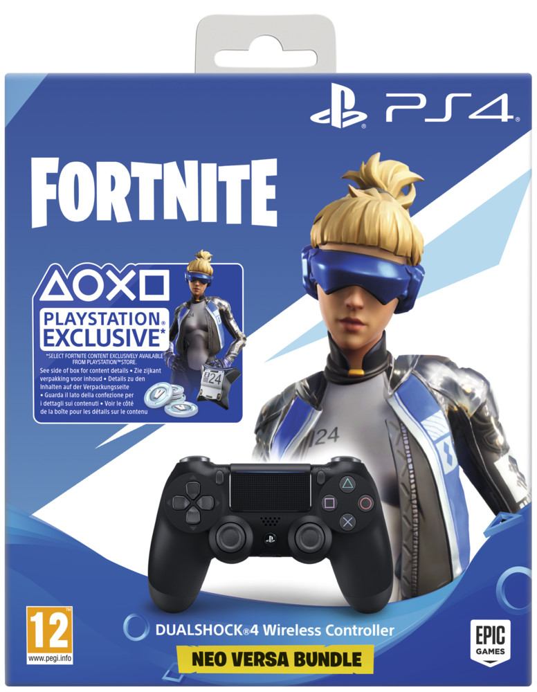 Sony DUALSHOCK 4 V2 kontroller Fortnite Neo Versa Bundle