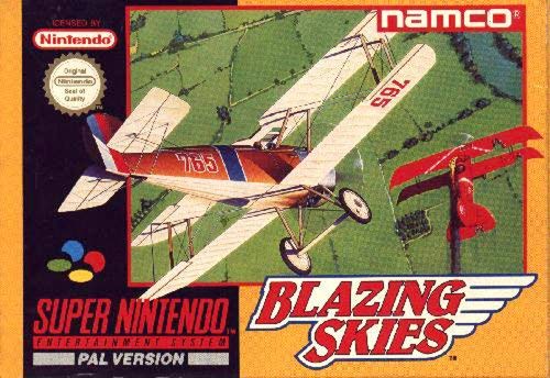 Blazing Skies (csak a kazetta) - Super Nintendo Entertainment System Játékok