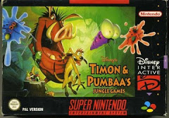 Disneys Timon and Pumbaas Jungle Games (csak a kazetta) - Super Nintendo Entertainment System Játékok