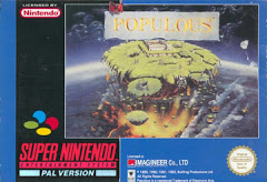Populous (csak a kazetta) - Super Nintendo Entertainment System Játékok