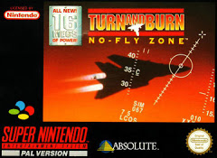 Turn and Burn No Fly Zone (csak a kazetta) - Super Nintendo Entertainment System Játékok
